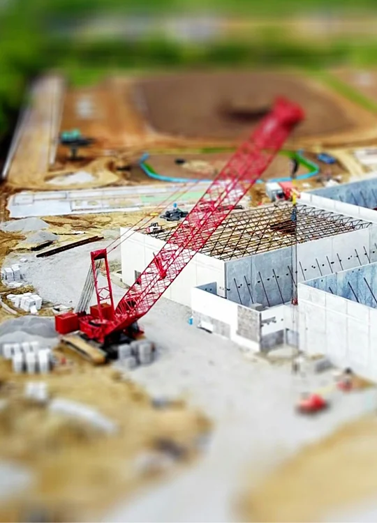 Grue lego pour accueil