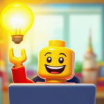 Image d'un lego qui fait Eureka