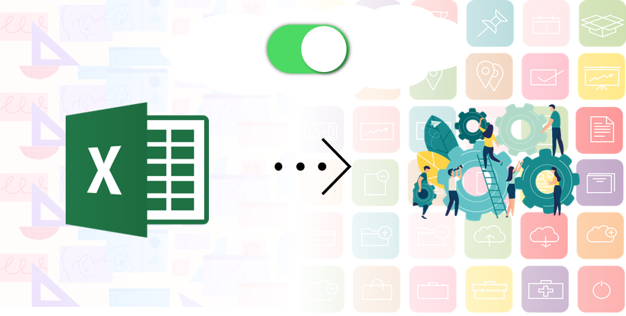 Fichier excel qui bascule vers une application