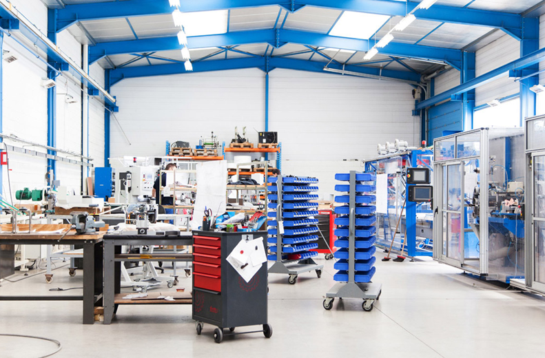 Salle de montage de cera